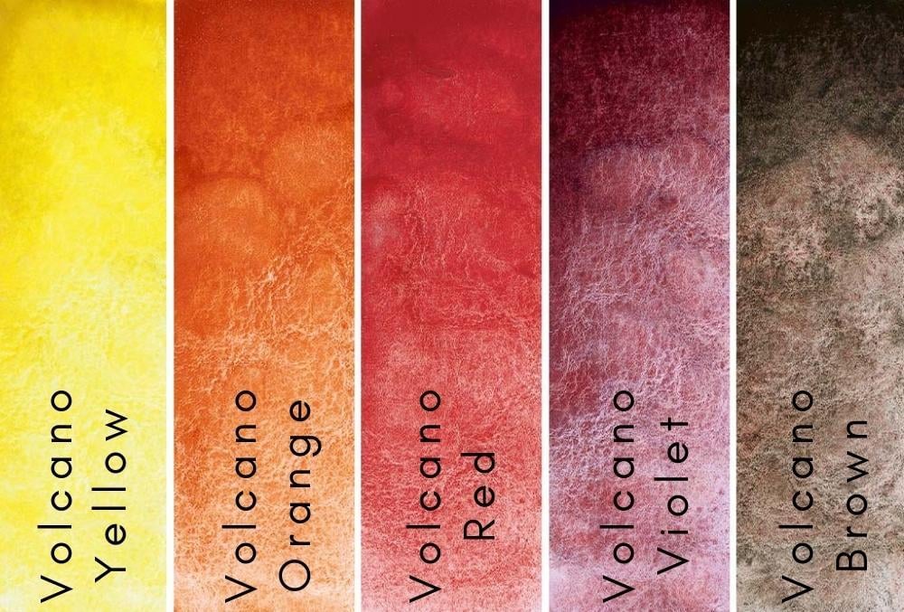 Schmincke Horadam Aquarell Super Granulation Sulu Boyalar 15 ml Volcano Serisi