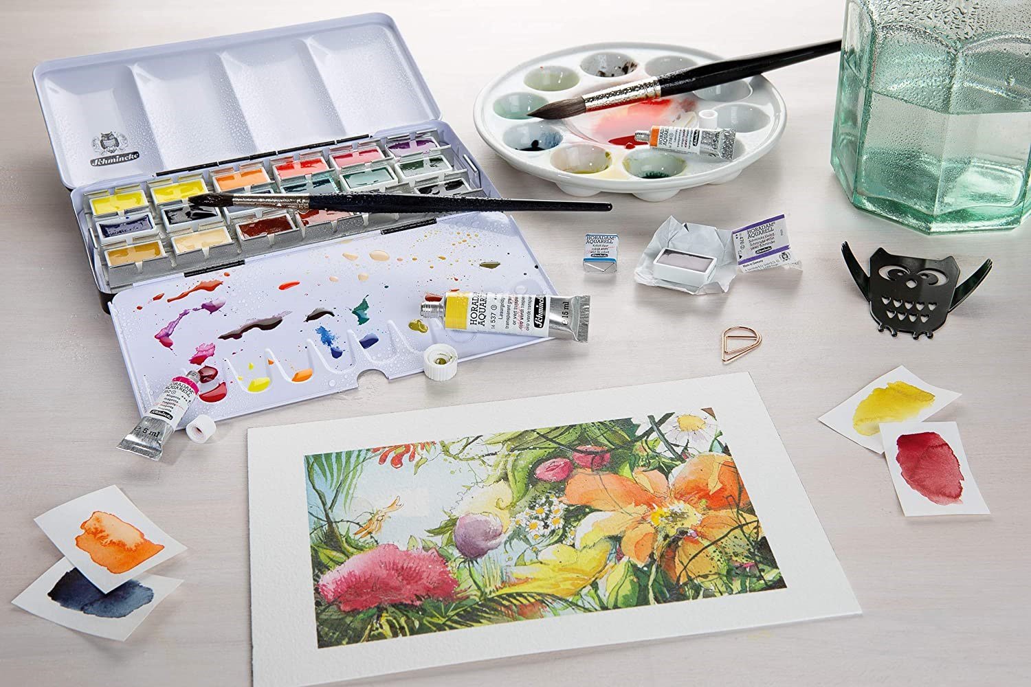 Schmincke Horadam Aquarell Tablet Sulu Boyalar