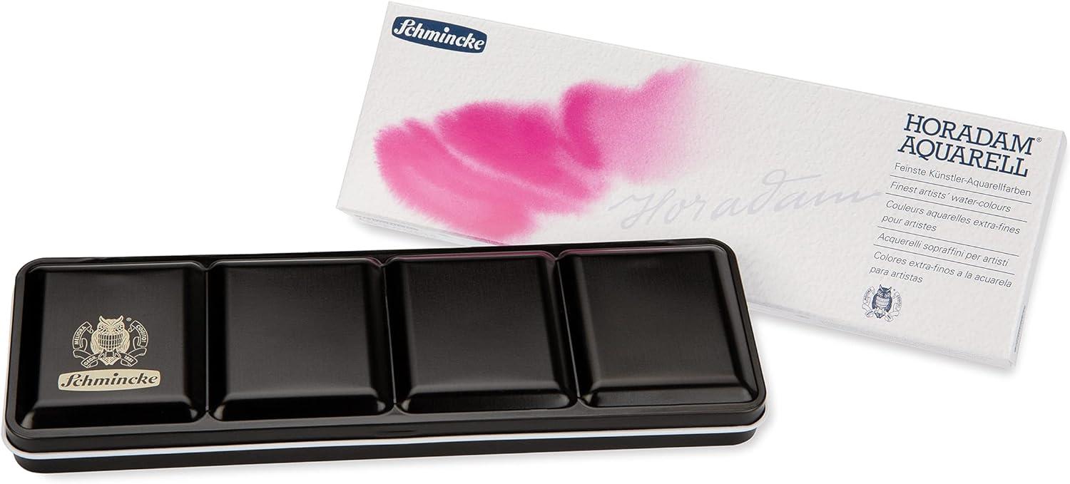 Schmincke Horadam Schmincke Horadam Aquarell Sulu Boya Set Metal Kutu 12x5 ml 74112Sulu Boya Set Ahşap Kutu 24 x Tam Tablet