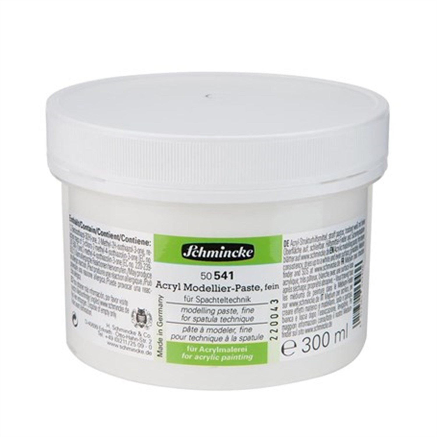 Schmincke Medium Akrilik Modelleme Pastası 300 ml 50541