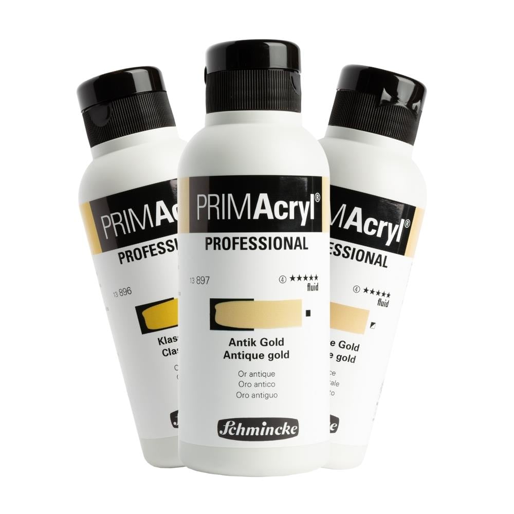 Schmincke Primacryl Artist Tüp Yaldız Akrilik Boyalar 250 ml