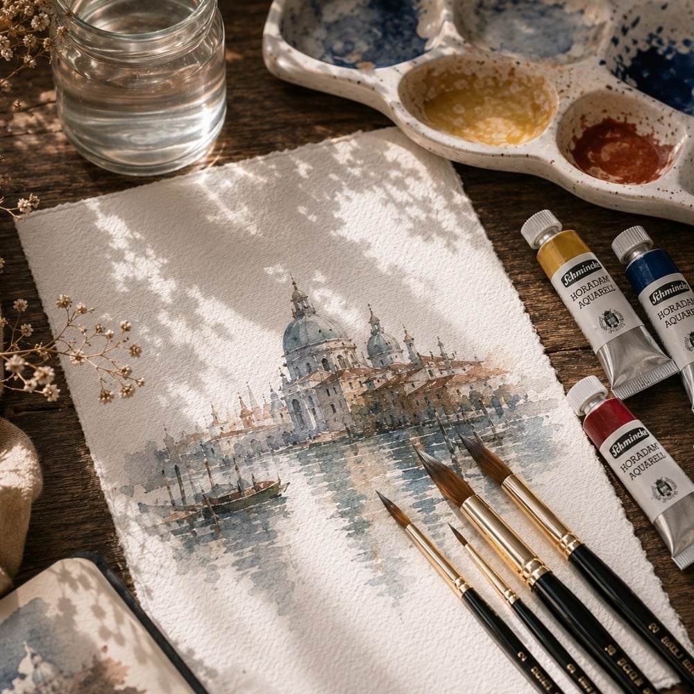 Schoellershammer Da Capo Cold Press Sulu Boya Kağıdı 300 gr 35x50 cm 5 adet