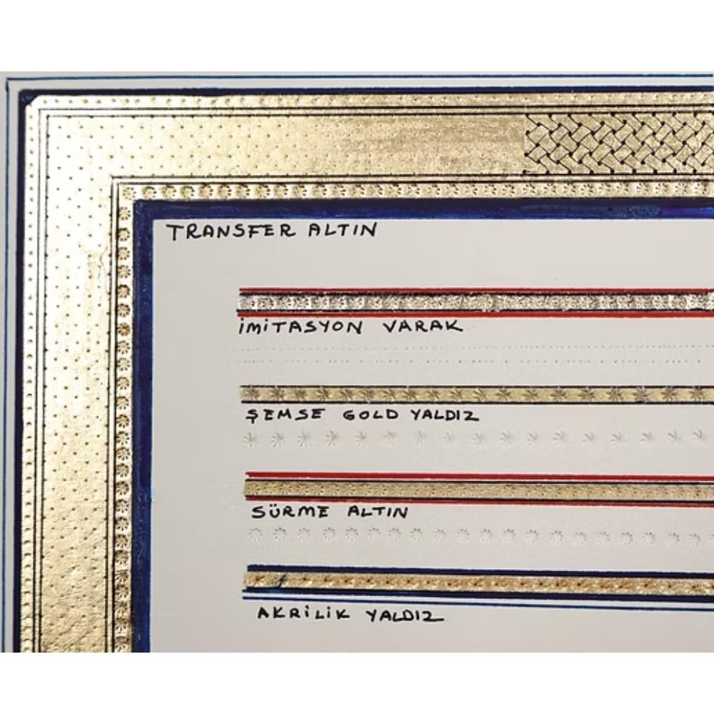 Şemse Art Metal Mühre Çiçek Uçlu Deri Kılıflı