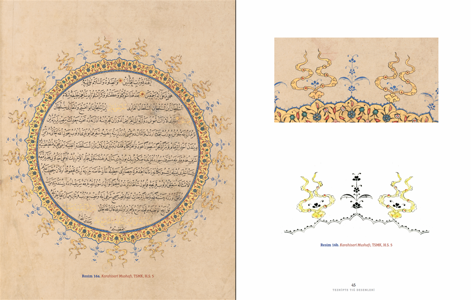 Tezhipte Tığ Desenleri - Ayten Tiryaki