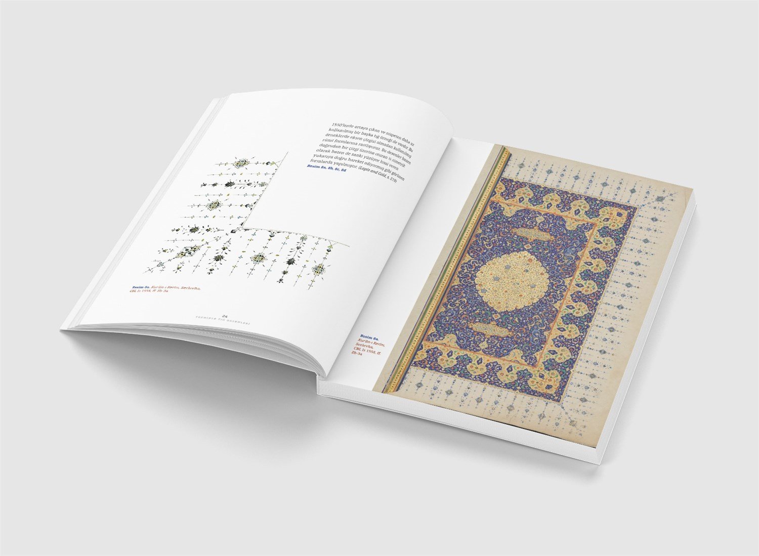 Tezhipte Tığ Desenleri - Ayten Tiryaki