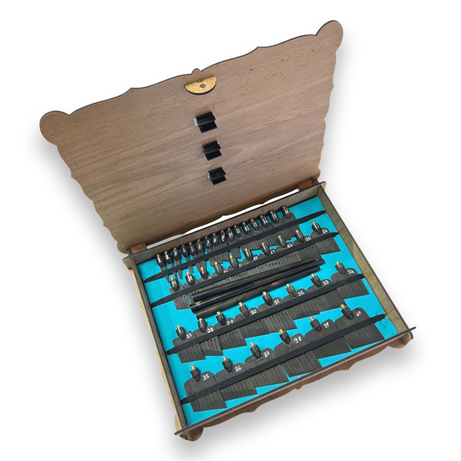 Tiryakiart Abanoz Kapalı 40'lı Set