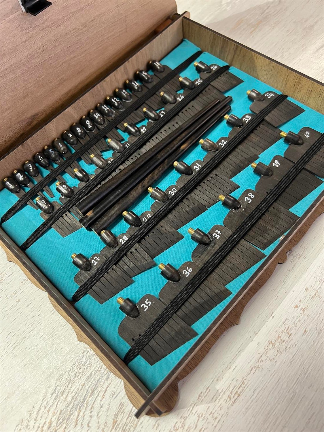 Tiryakiart Abanoz Kapalı 40'lı Set