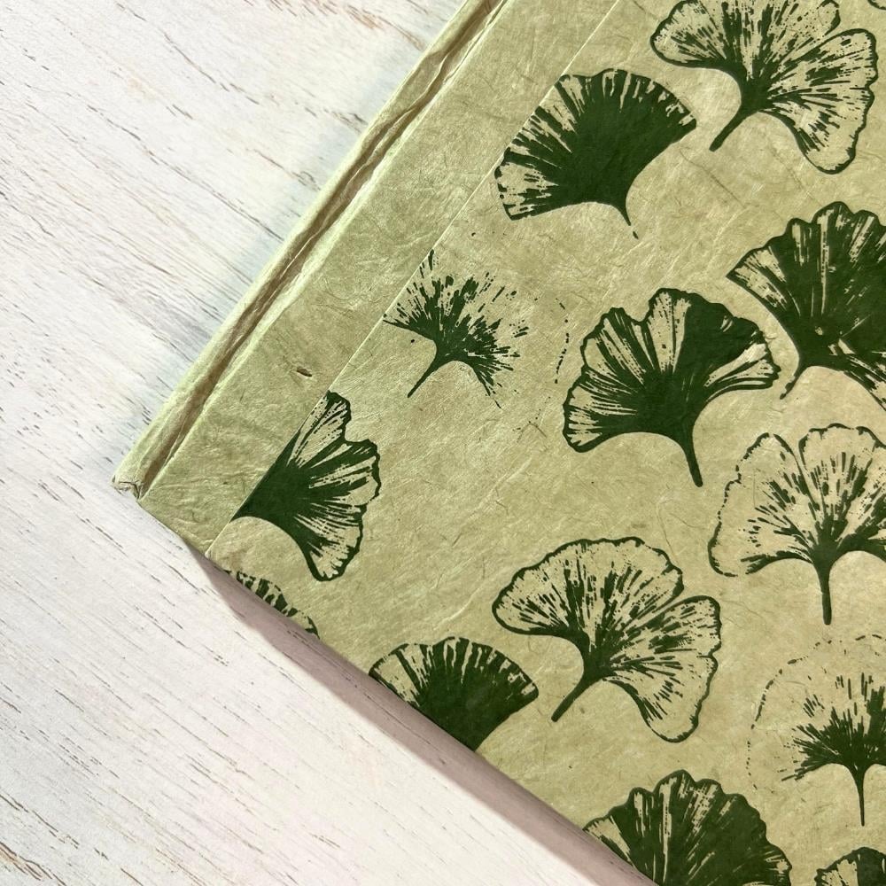 Tiryakiart El Yapımı Defter Ginkgo Serisi 15x21 cm 80 yp 56 Reed/Moore