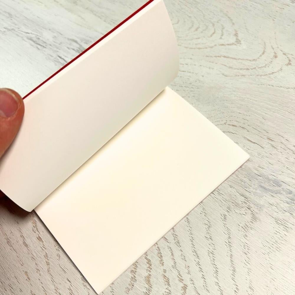 Tiryakiart El Yapımı Defter Journal Marguerite Serisi A6 36 yp 22 Red