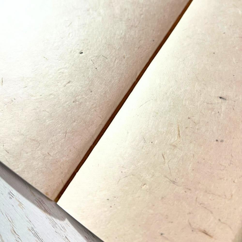 Tiryakiart El Yapımı Defter Thread Binding Serisi A5 48 yp 63 Ochre/Chocolate