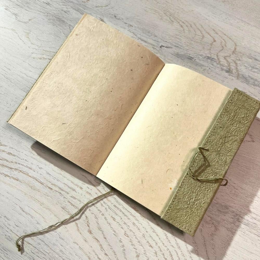 Tiryakiart El Yapımı Defter Thread Binding Serisi A5 48 yp 56 Reed/Chocolate