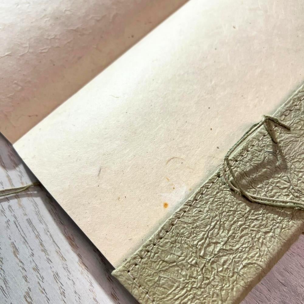 Tiryakiart El Yapımı Defter Thread Binding Serisi A5 48 yp 56 Reed/Chocolate