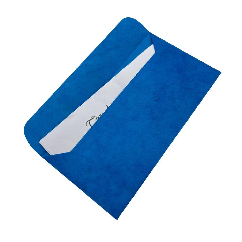 Tiryakiart El Yapımı Zarf 22x11 cm 46 Aquamarine