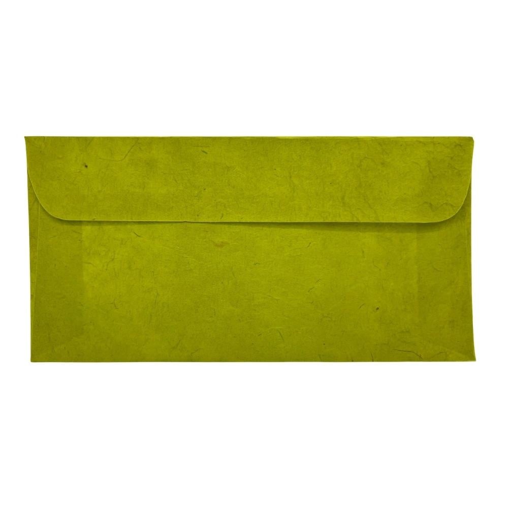 Tiryakiart El Yapımı Zarf 22x11 cm 52 Young Green