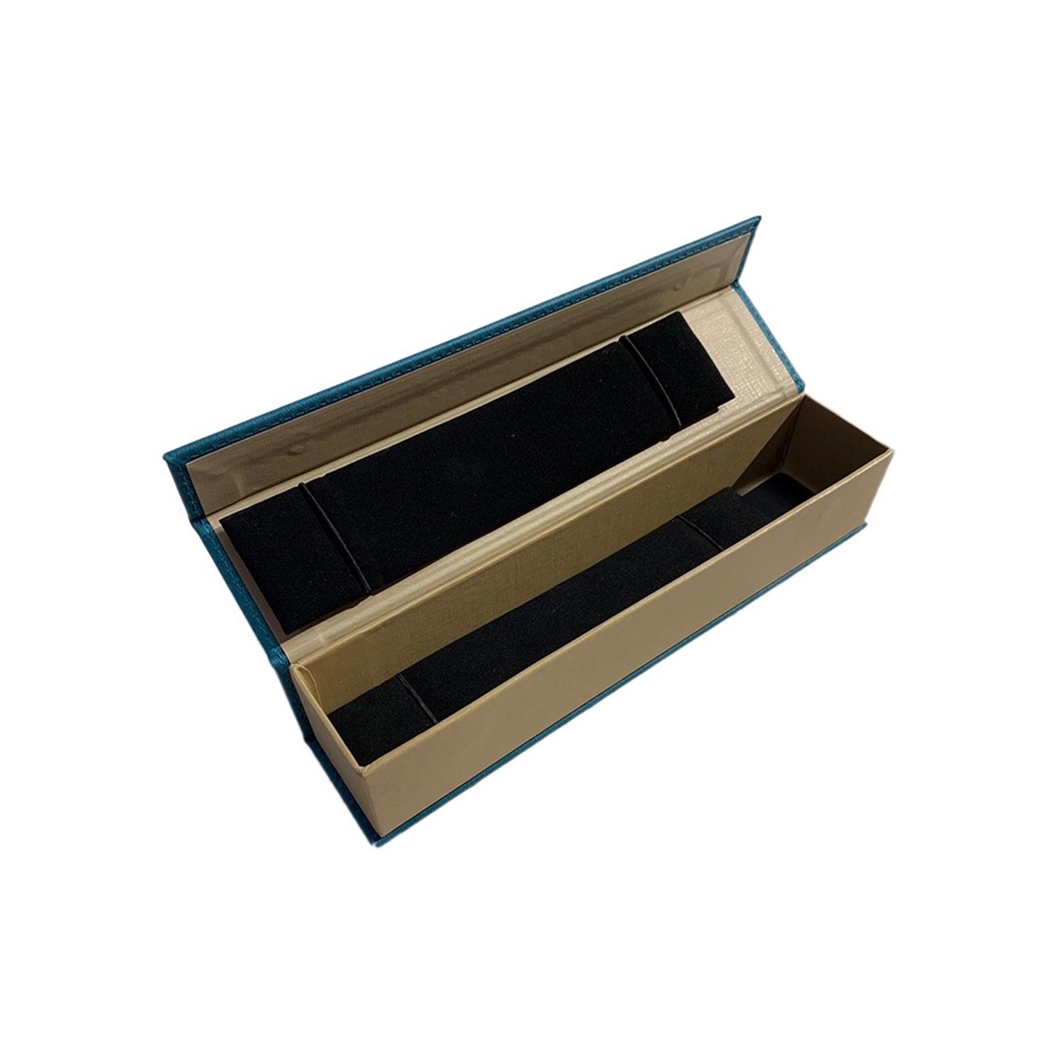 Tiryakiart Fırça ve Kalem Kutusu Orta Boy (27 x 6 x 5,5) cm Turkuaz