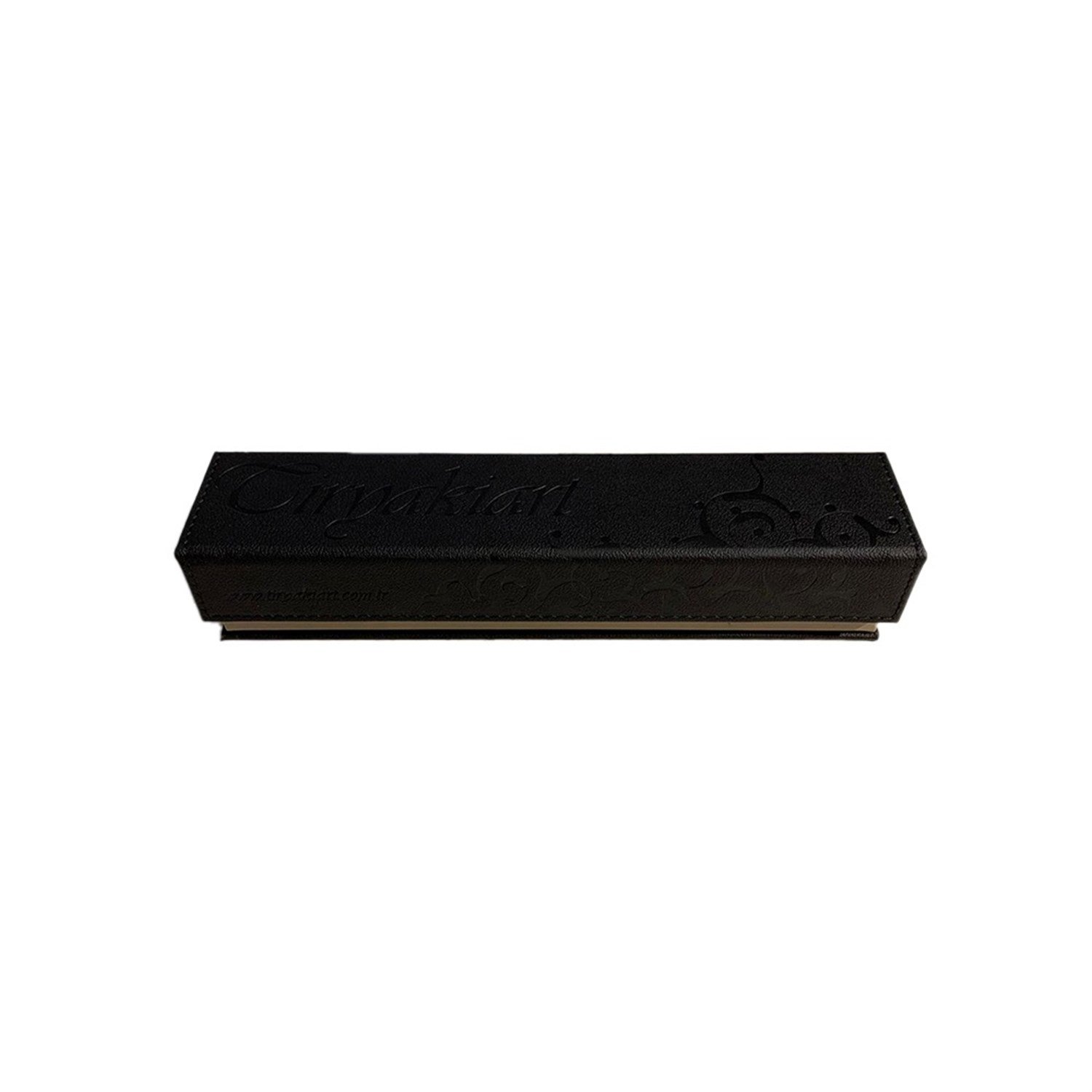 Tiryakiart Fırça ve Kalem Kutusu Orta Boy (27 x 6 x 5,5) cm Siyah