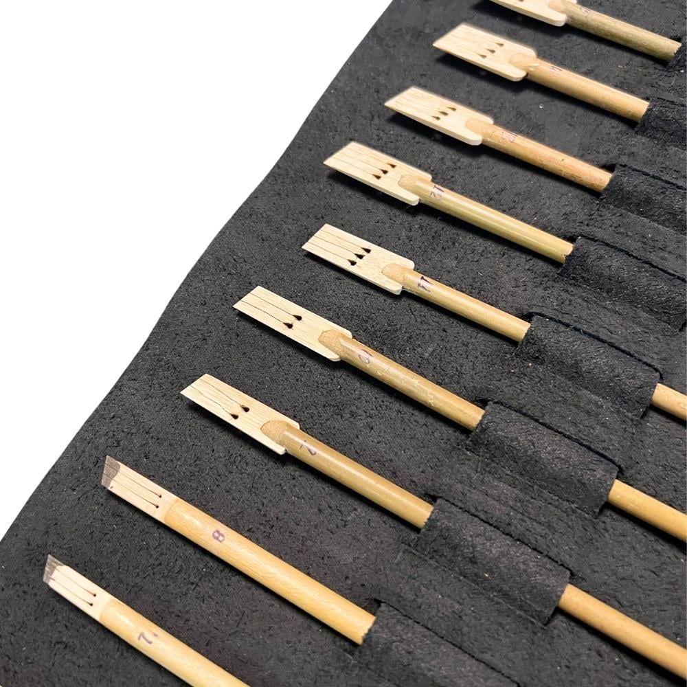 Tiryakiart Katlamalı Şaklı Bambu Kalem Seti 1-15 mm