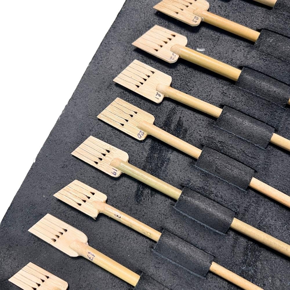 Tiryakiart Katlamalı Şaklı Bambu Kalem Seti 16-30 mm