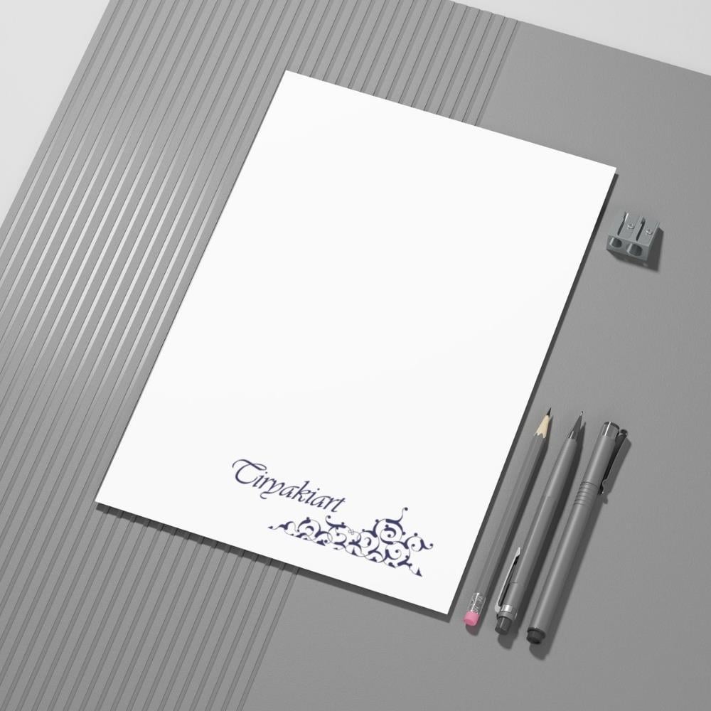 Tiryakiart Mat Kuşe Kağıdı 115 Gr Beyaz A4 100 Adet