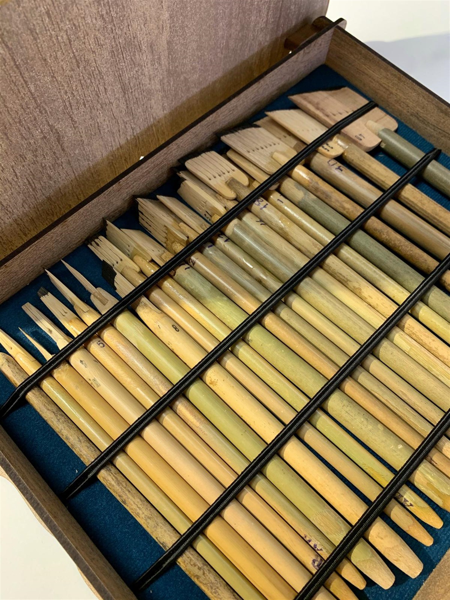 Tiryakiart Şaklı Bambu Kalem Seti Profesyonel