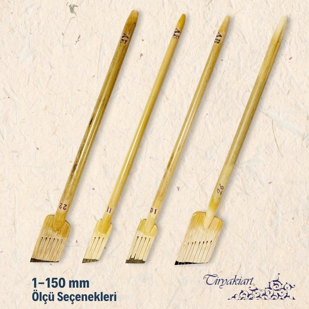Tiryakiart Şaklı Bambu Kalemleri