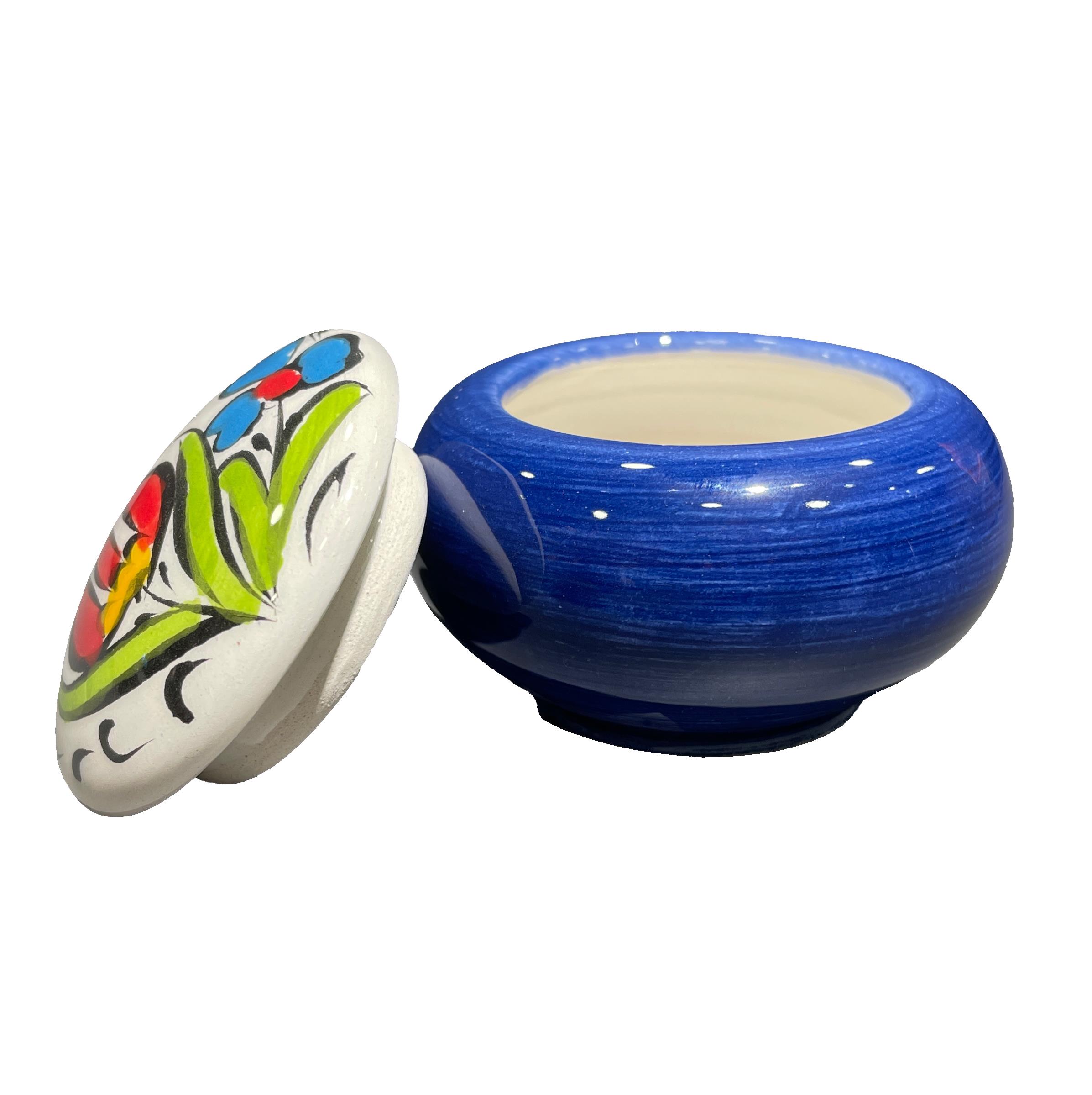 Tiryakiart Seramik Hokka 30 ml Lacivert