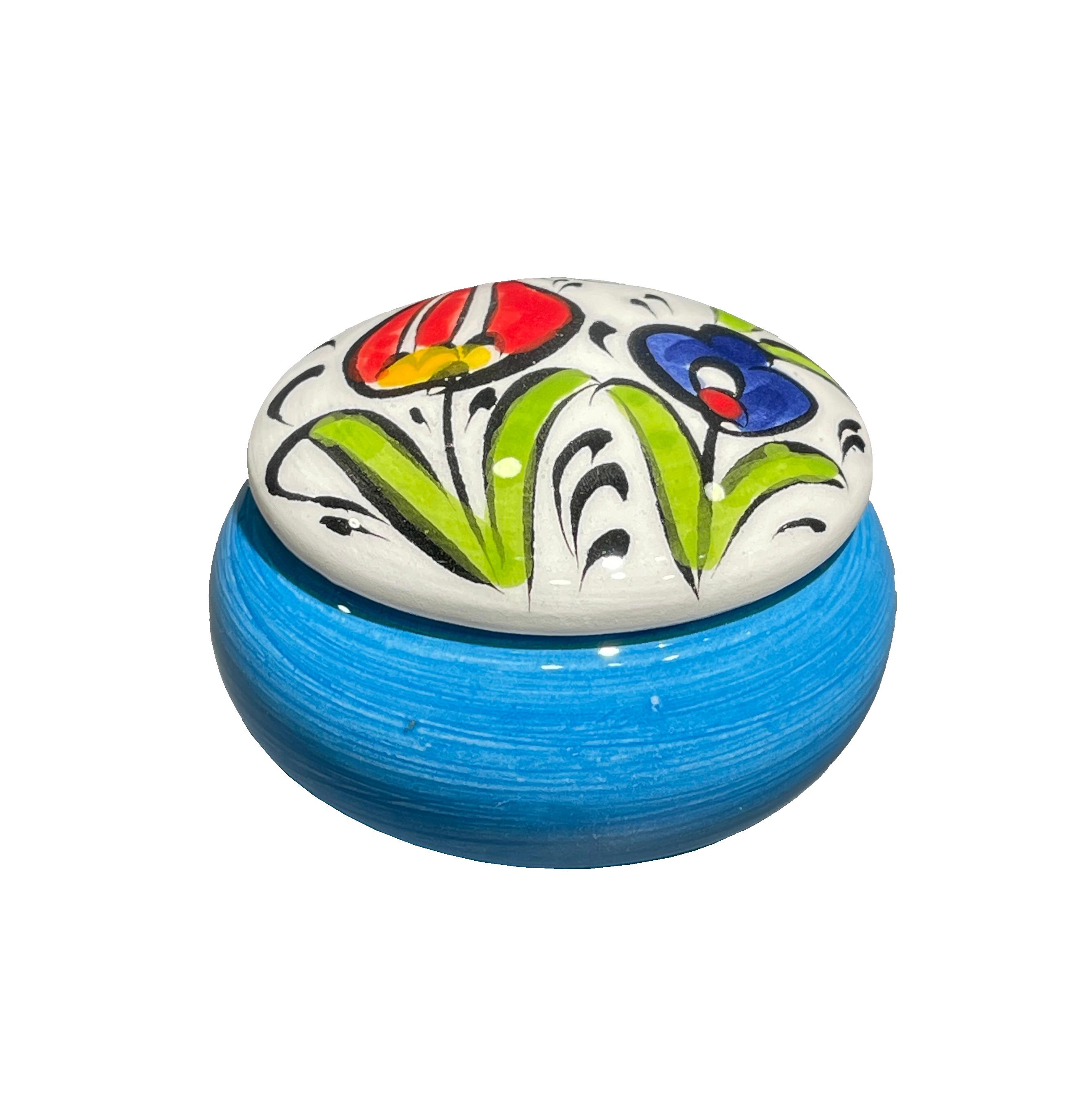 Tiryakiart Seramik Hokka 30 ml Mavi