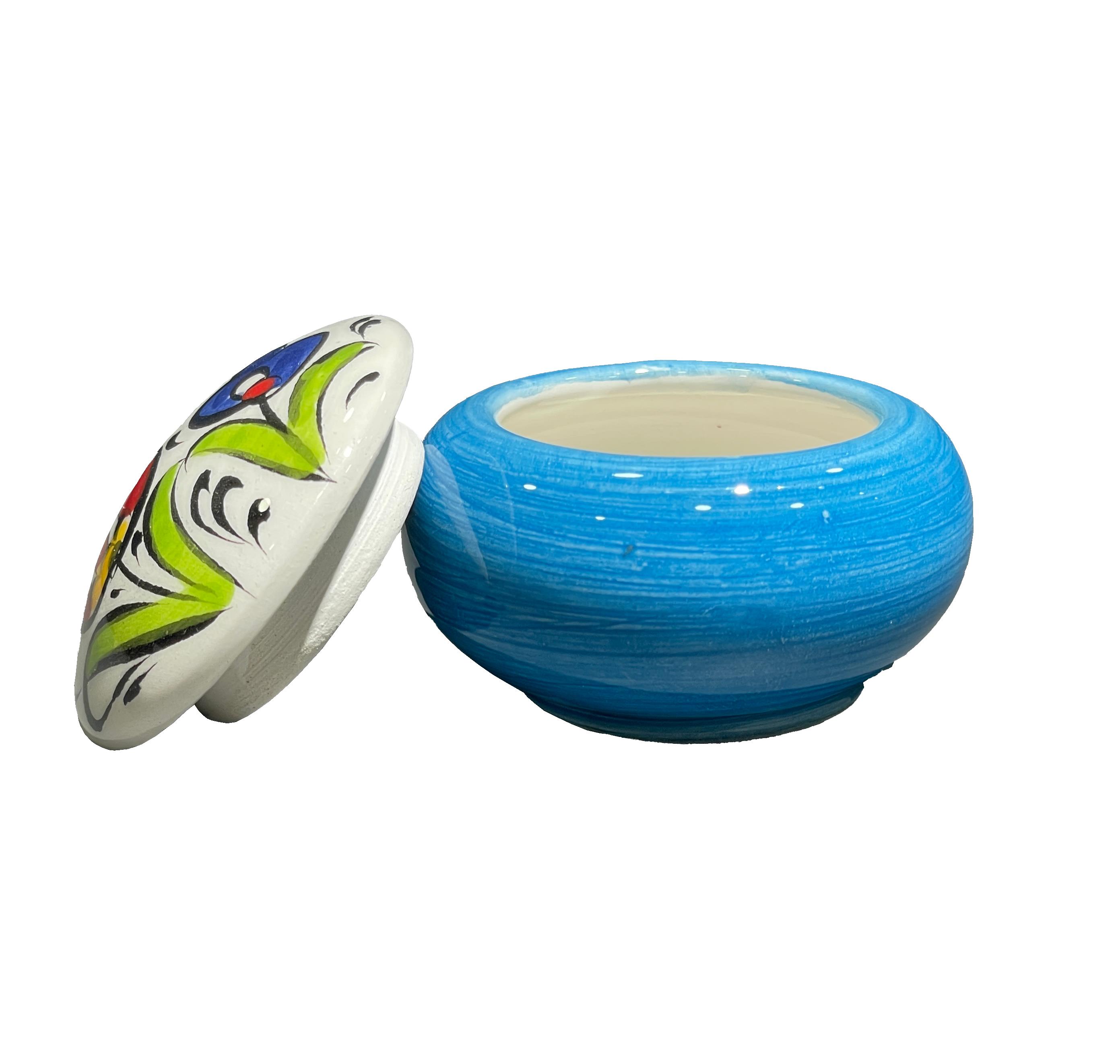 Tiryakiart Seramik Hokka 30 ml Mavi