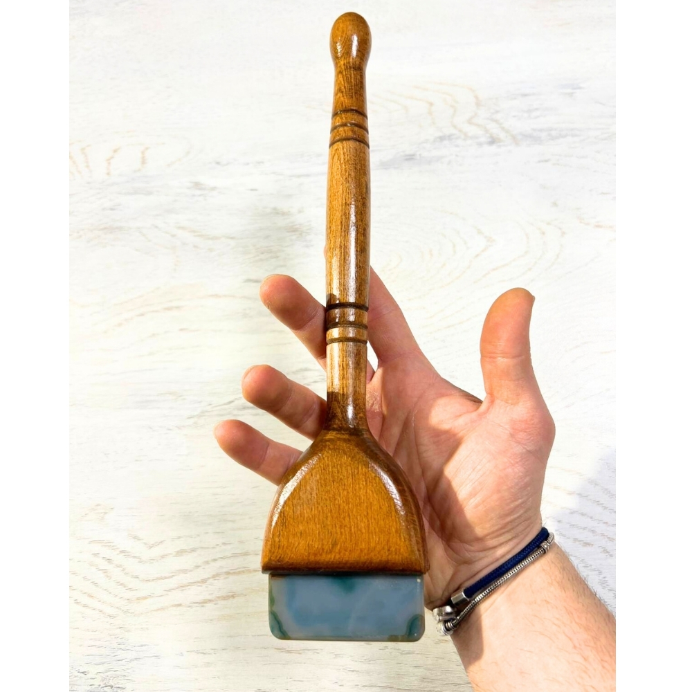 Tiryakiart Uzun Saplı Mühre 6 Cm Sert