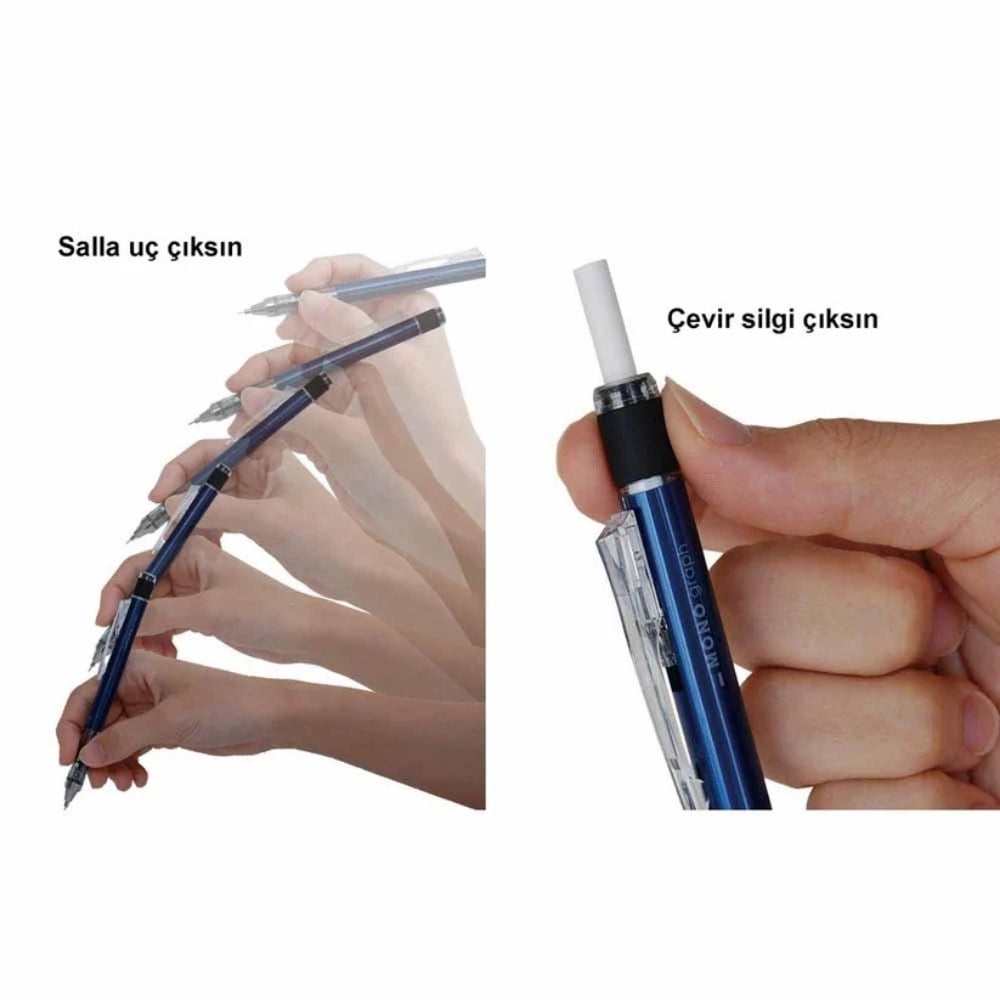 Tombow Mono Graph Versatil Kalem 0.3 mm Siyah