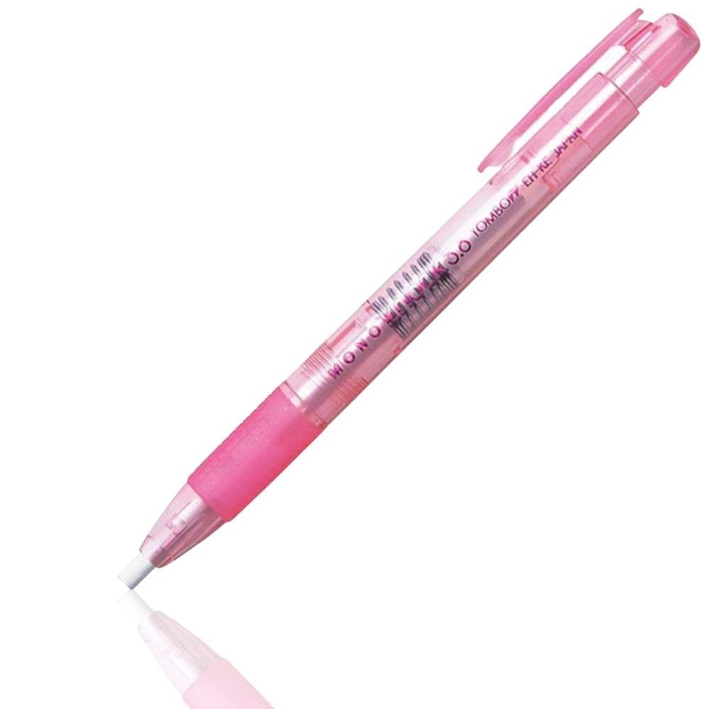 Tombow Mono Knock Kalem Silgi Pembe