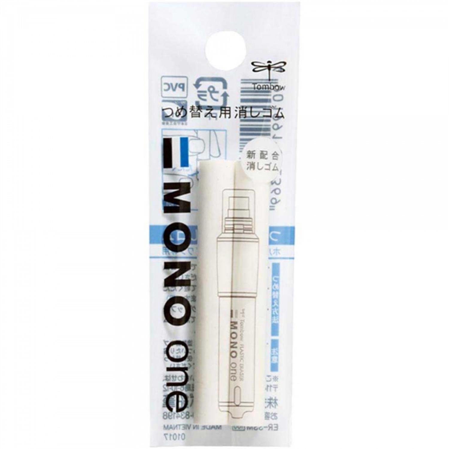 Tombow Mono One Çevirmeli Tüp Silgi Yedek 2 Adet