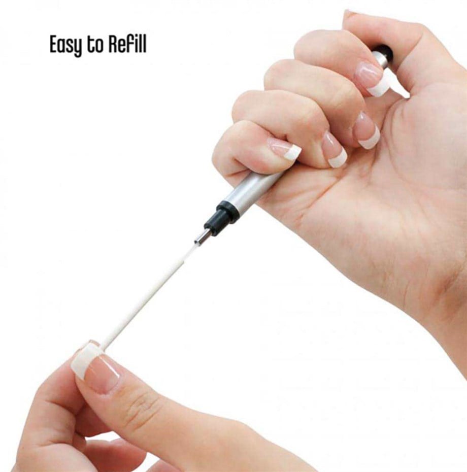 Tombow Mono Zero Kalem Silgi Dikdörtgen Uç 2.5x5 mm Gümüş