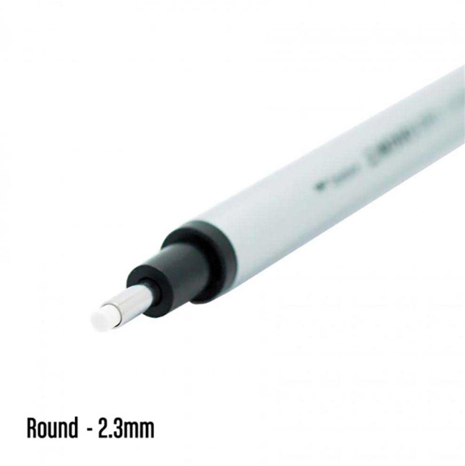 Tombow Mono Zero Kalem Silgi Yuvarlak Uç 2.3 mm Gümüş