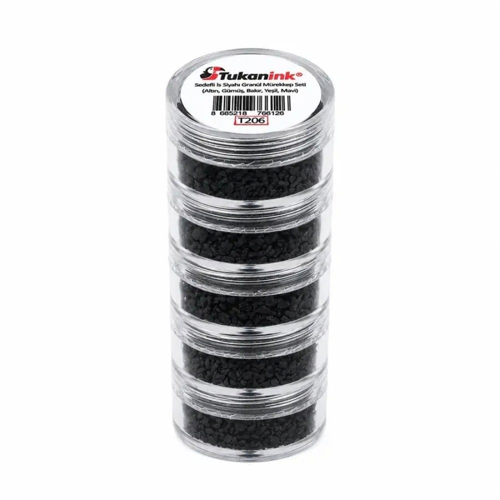 Tukanink Granül Toz Hat Mürekkebi Sedefli Set Hokkalı 30 gr - 150 ml