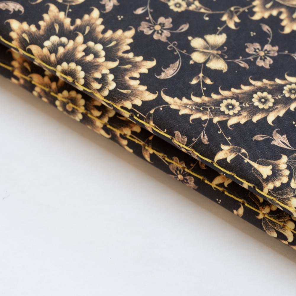 Üçvav Not Defteri 13,5 x 21 cm 96 syf Çizgisiz Halkari Desenli