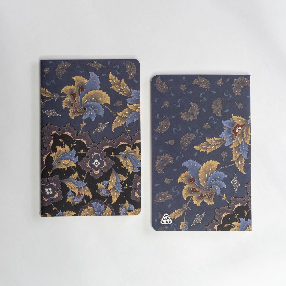 Üçvav Not Defteri 13,5 x 21 cm 96 syf Çizgisiz Mavi Rüya