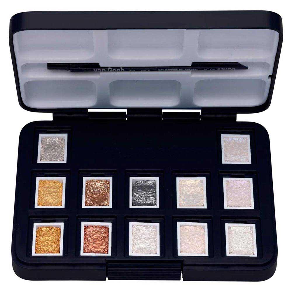 Van Gogh Sulu Boya 12 Renk Tablet Metalik Renkler