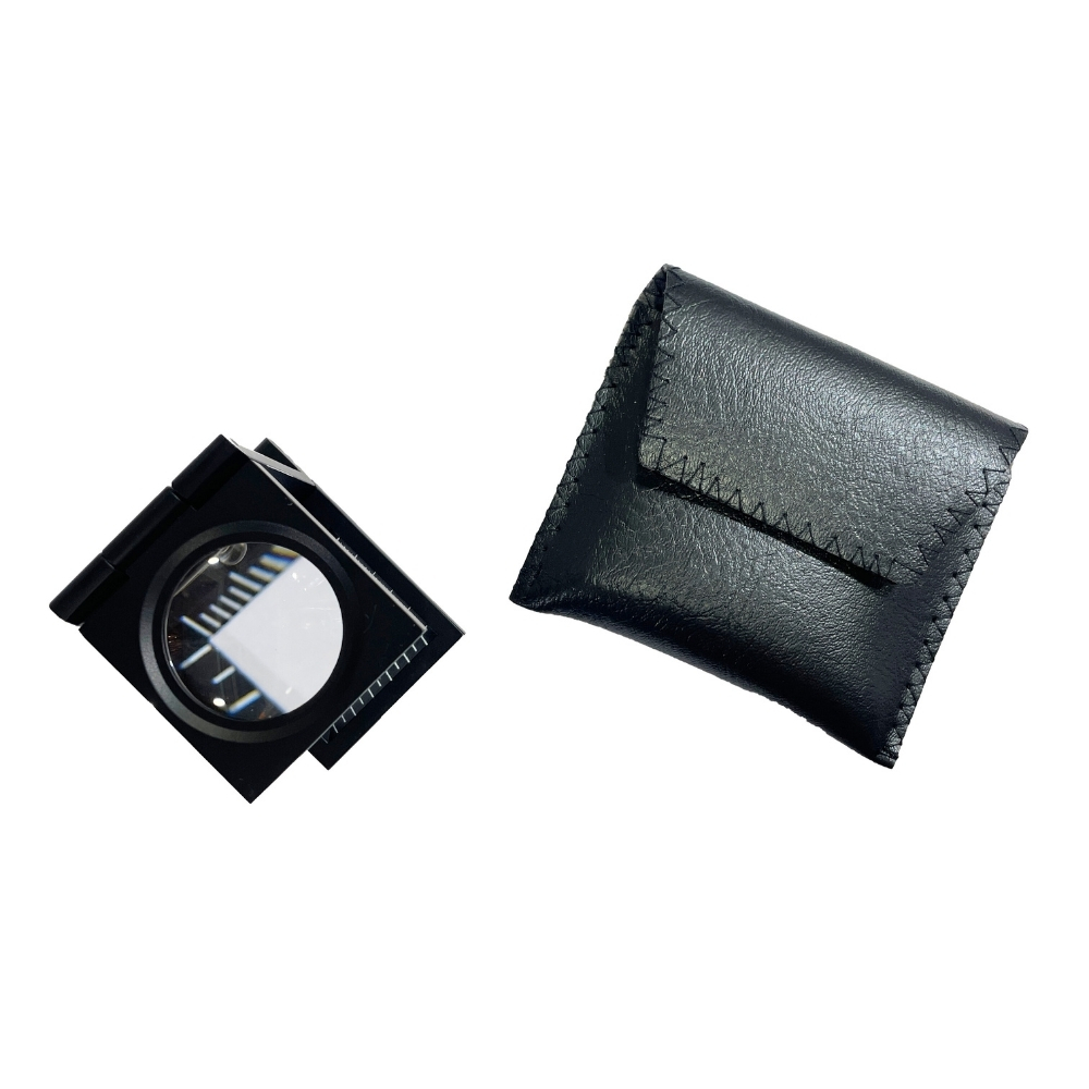 Vera Sanat Işıklı Hassas Dereceli Katlanır El Büyüteci