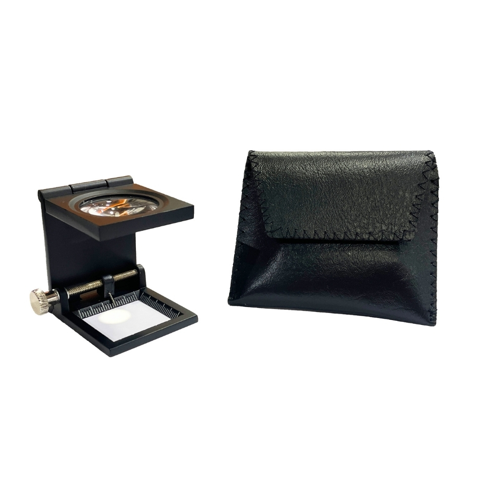 Vera Sanat Kumpaslı Hassas Dereceli Katlanır El Büyüteci