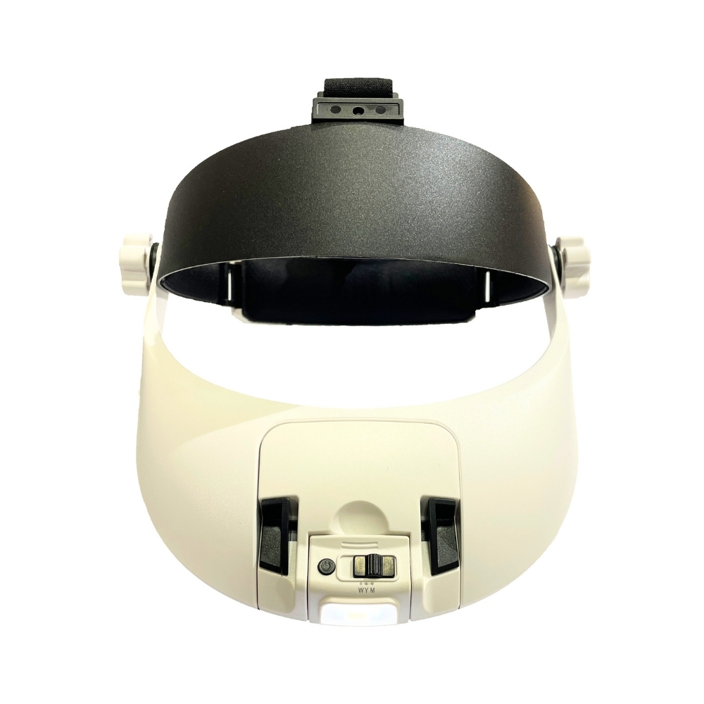 Vera Sanat Şarjlı 8 Ledli 5 Mercekli Kafa Sabitleme Lastikli Kafa Büyüteci MG81000NC1