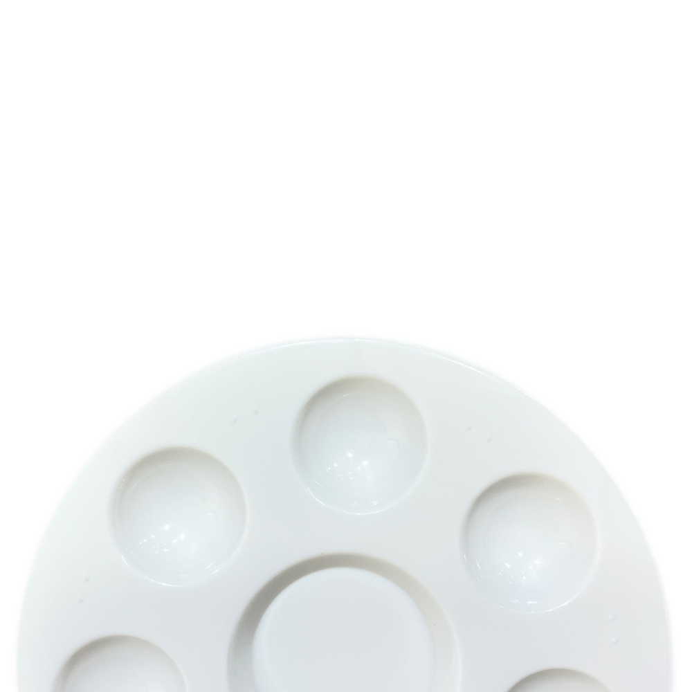 Vera Sanat Sert Plastik Palet 7+1 Godeli 12 cm