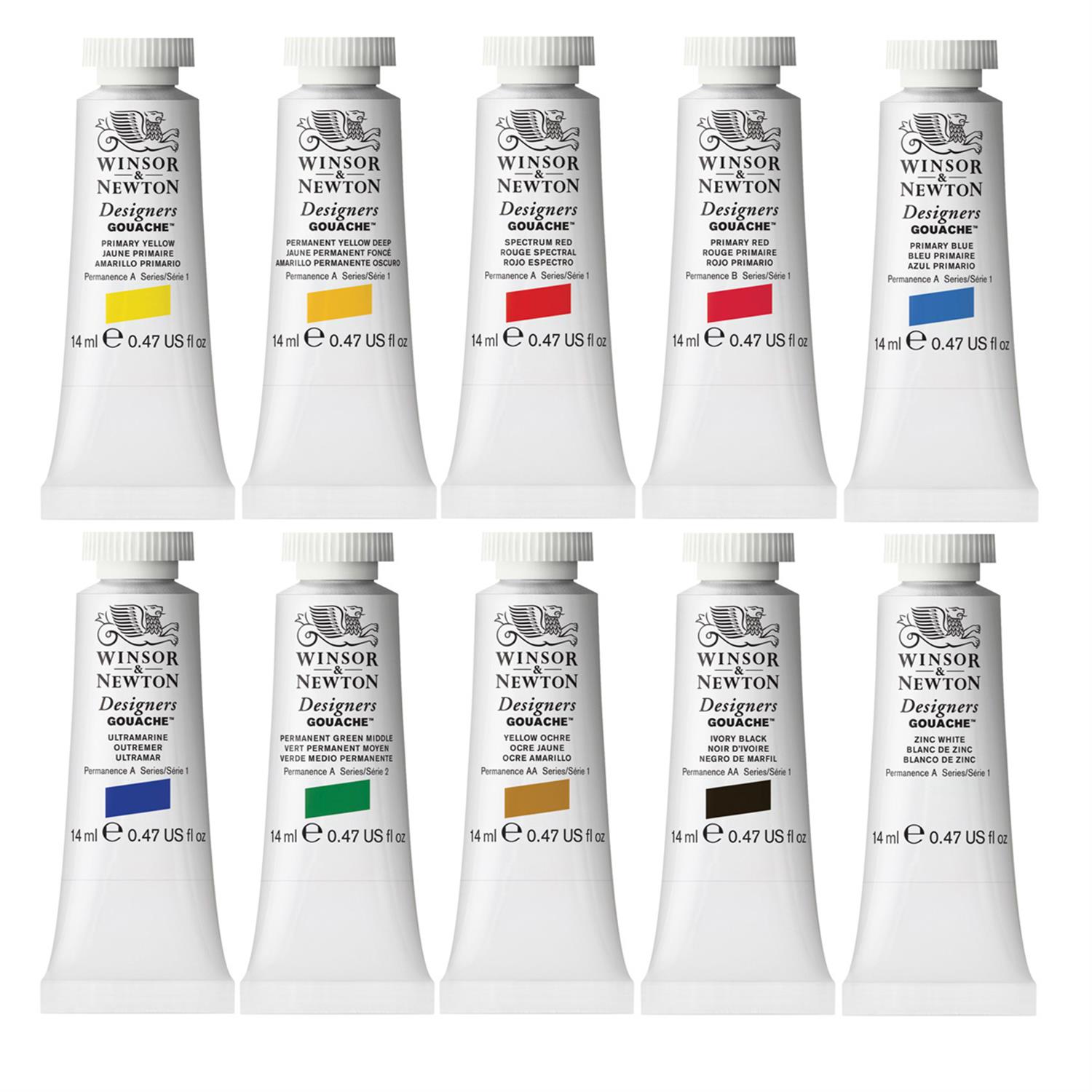 Winsor Newton Designers Goauche Guaj Boya Set 10x14 ml 