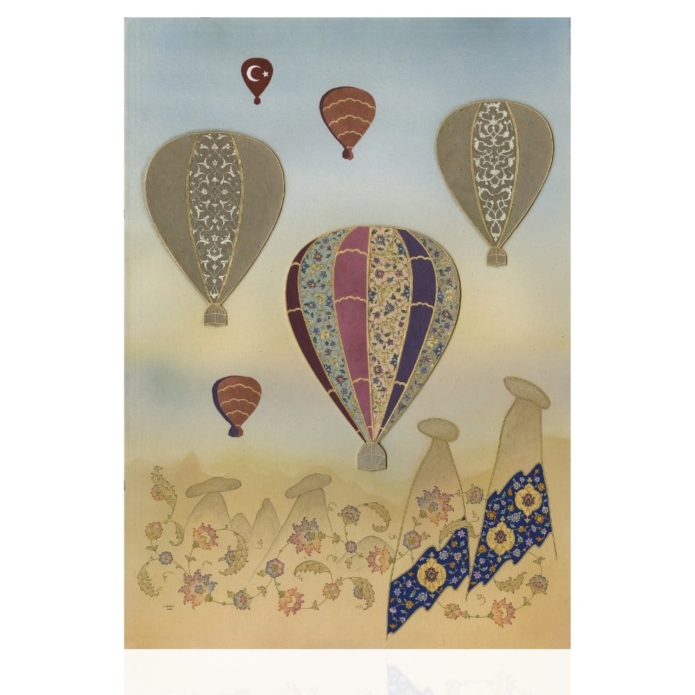 Zeynep Merve Tiryaki Fineart Baskı - Kapadokya