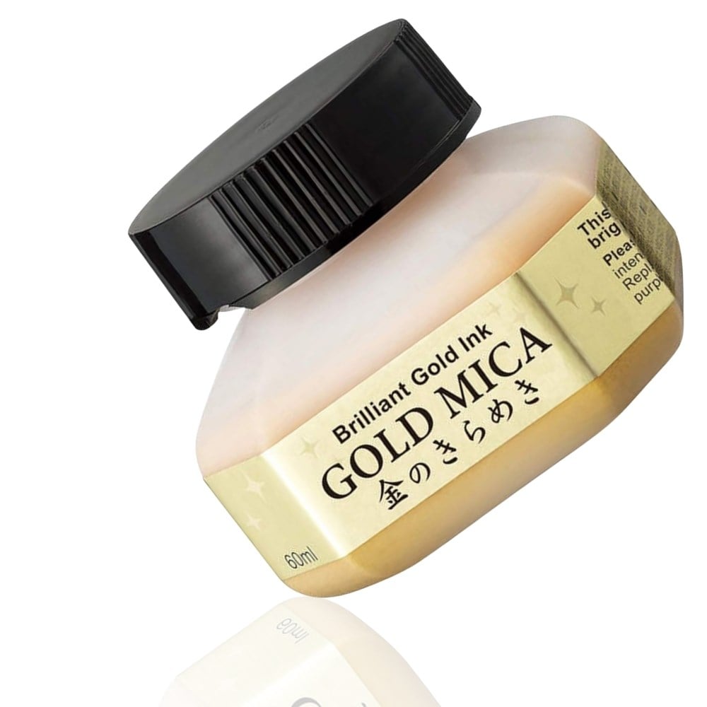 Zig Gold Mica Metalik Altın Mürekkep 60 ml.BA301-6
