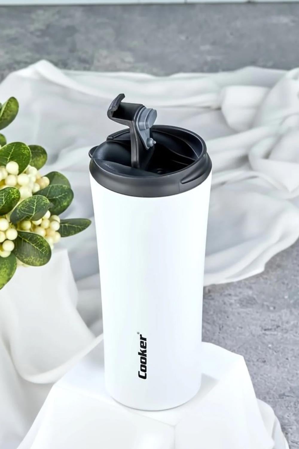 Cooker Çelik Termos Mug  400 Ml