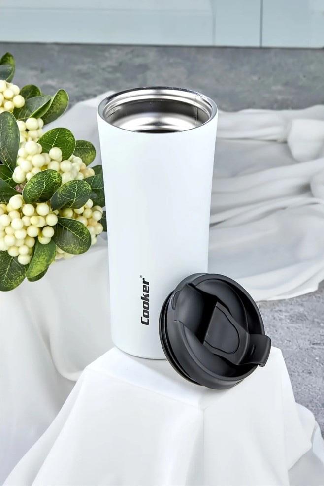 Cooker Çelik Termos Mug  400 Ml
