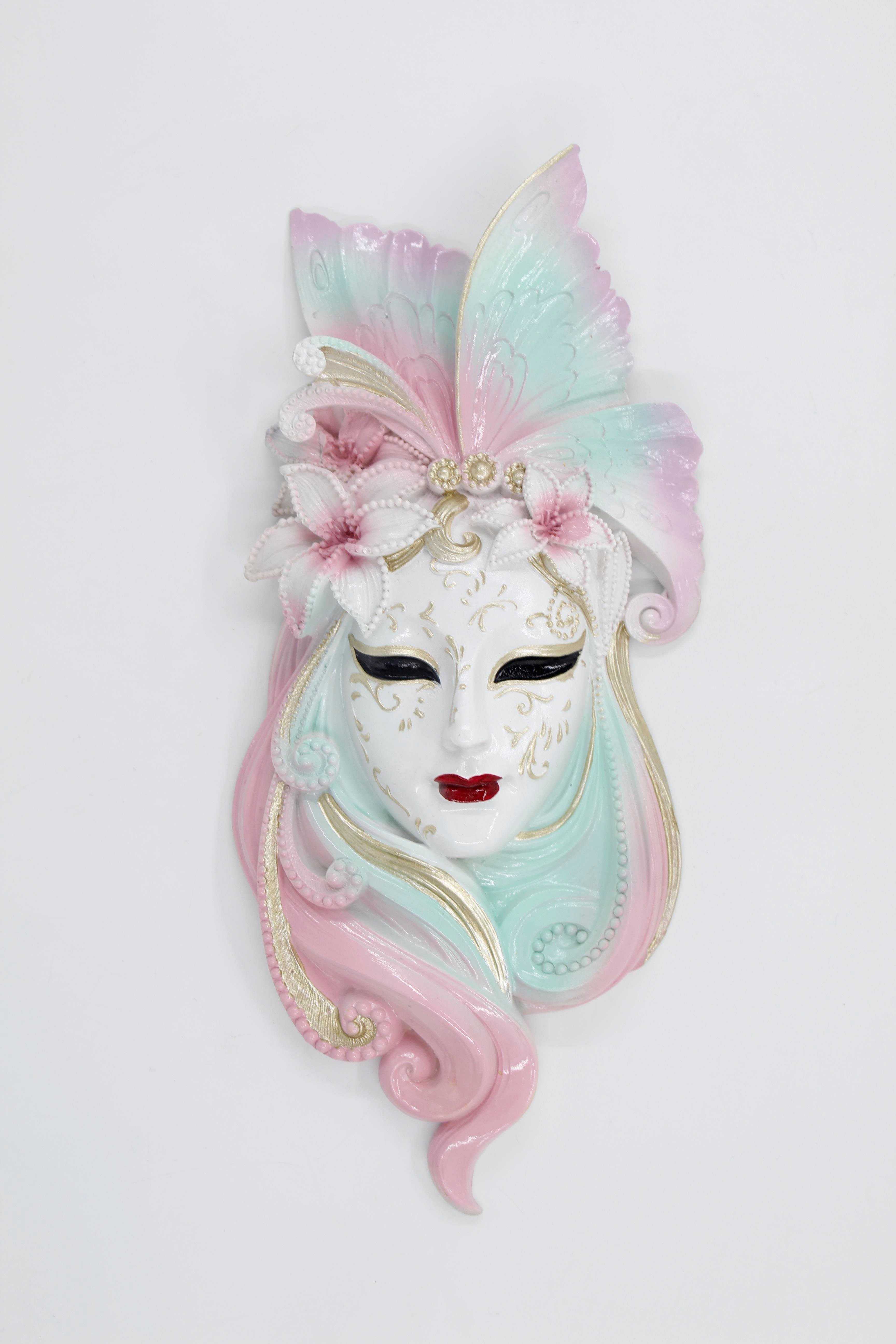 Maske Kelebek Pembe