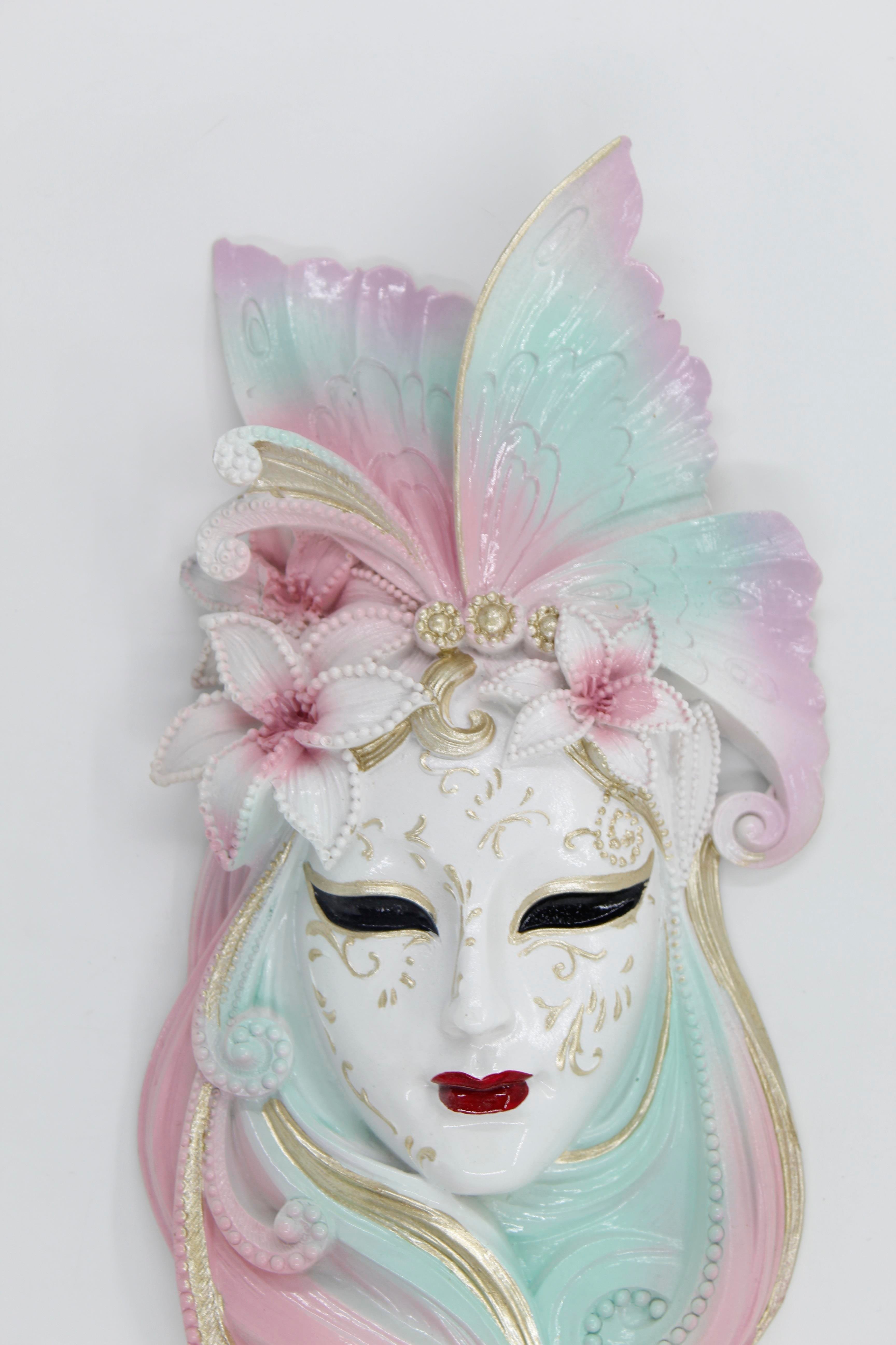 Maske Kelebek Pembe