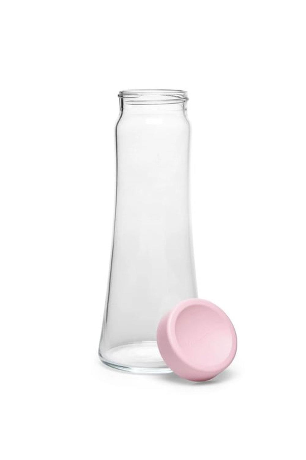 Paşabahçe 43234 Karaf Pembe Vidalı Kapak Şişe Sürahi 1030 CC